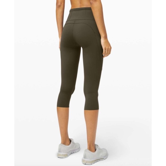 Lululemon Fast and Free Crop II 19" *Non-Reflective - Picture 2 of 6